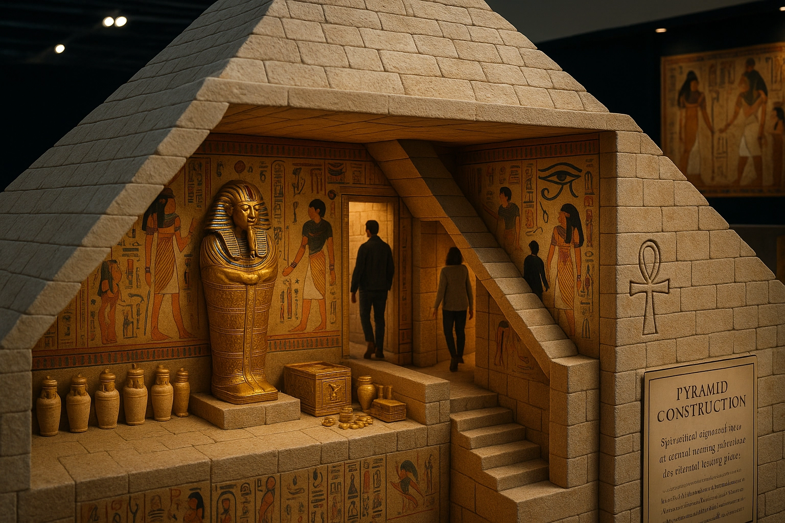 Ancient Egyptian Mysteries Exhibition Floor Plan
