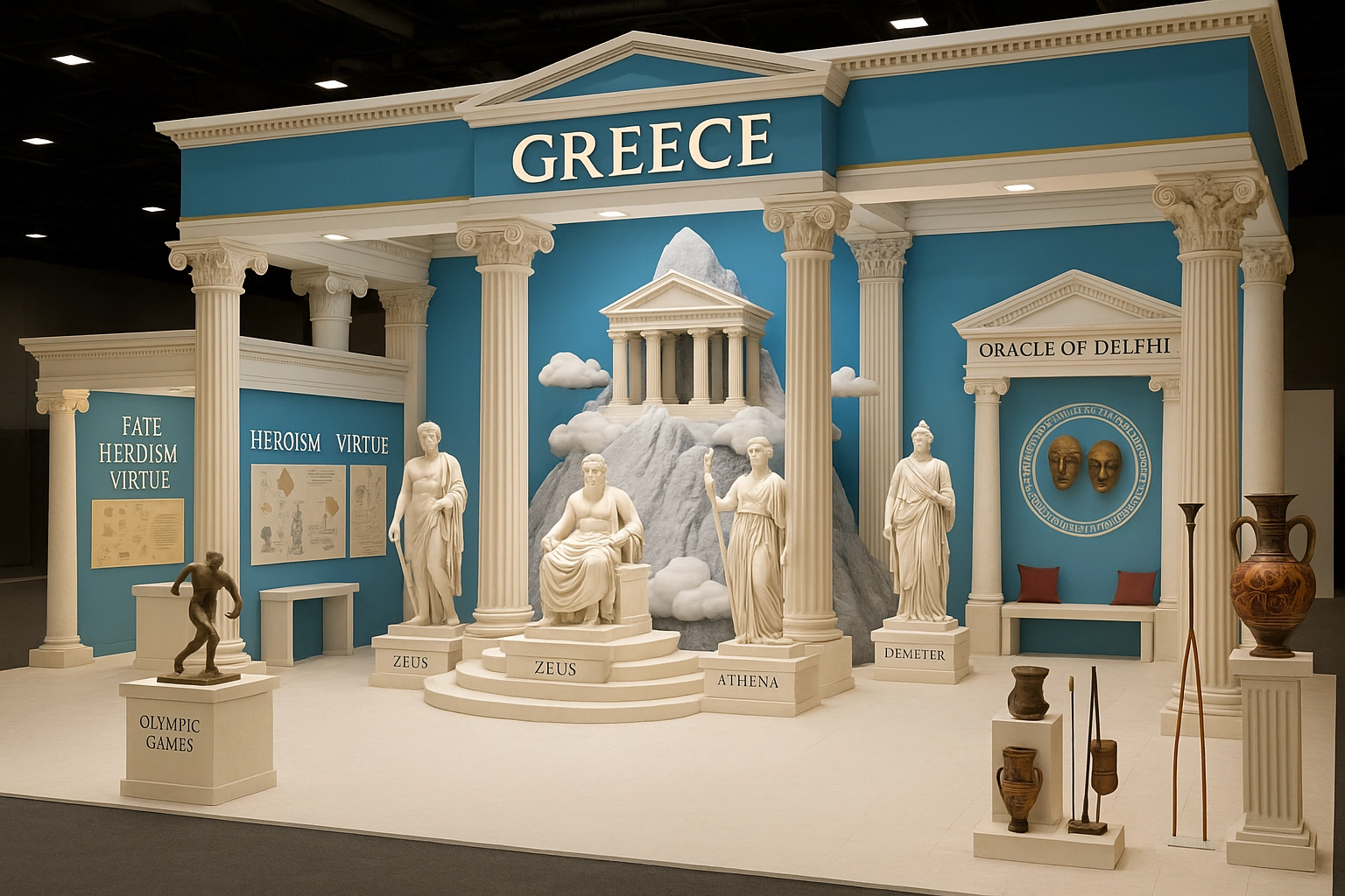 Greece Mythology Pavilion