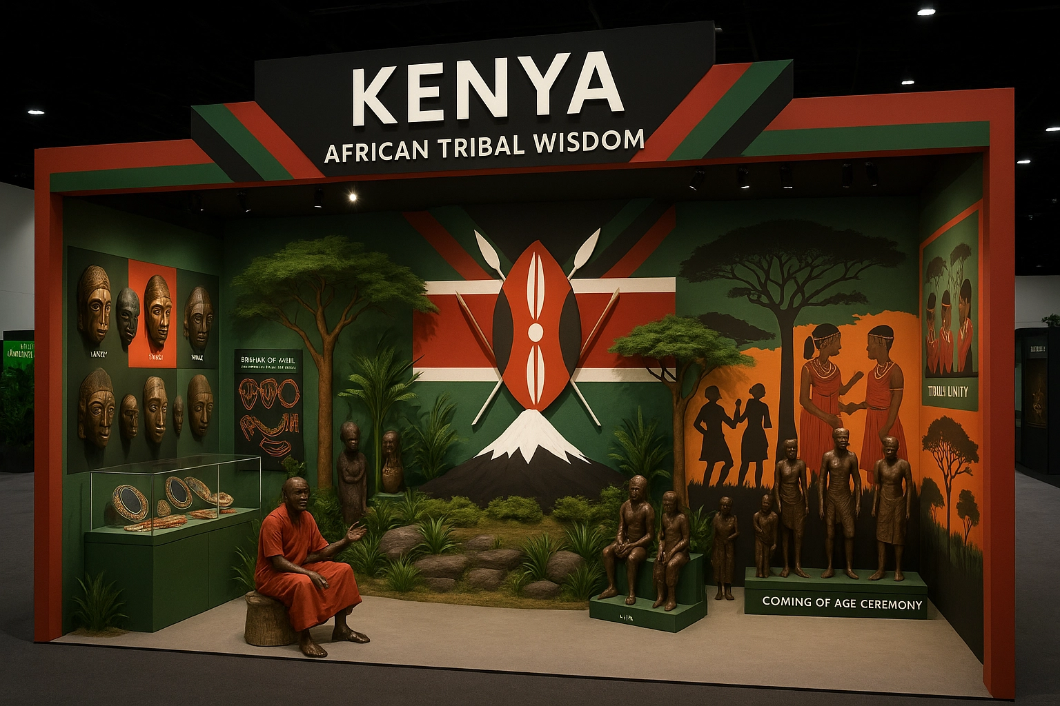 Kenya Tribal Wisdom Pavilion
