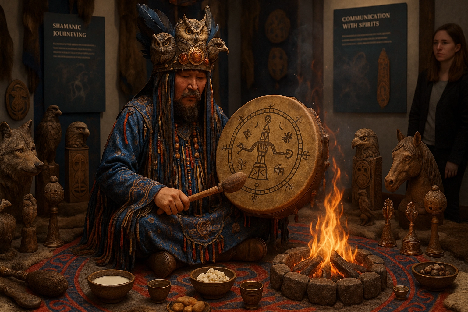 Plano de la Exhibición de Chamanismo Mongol