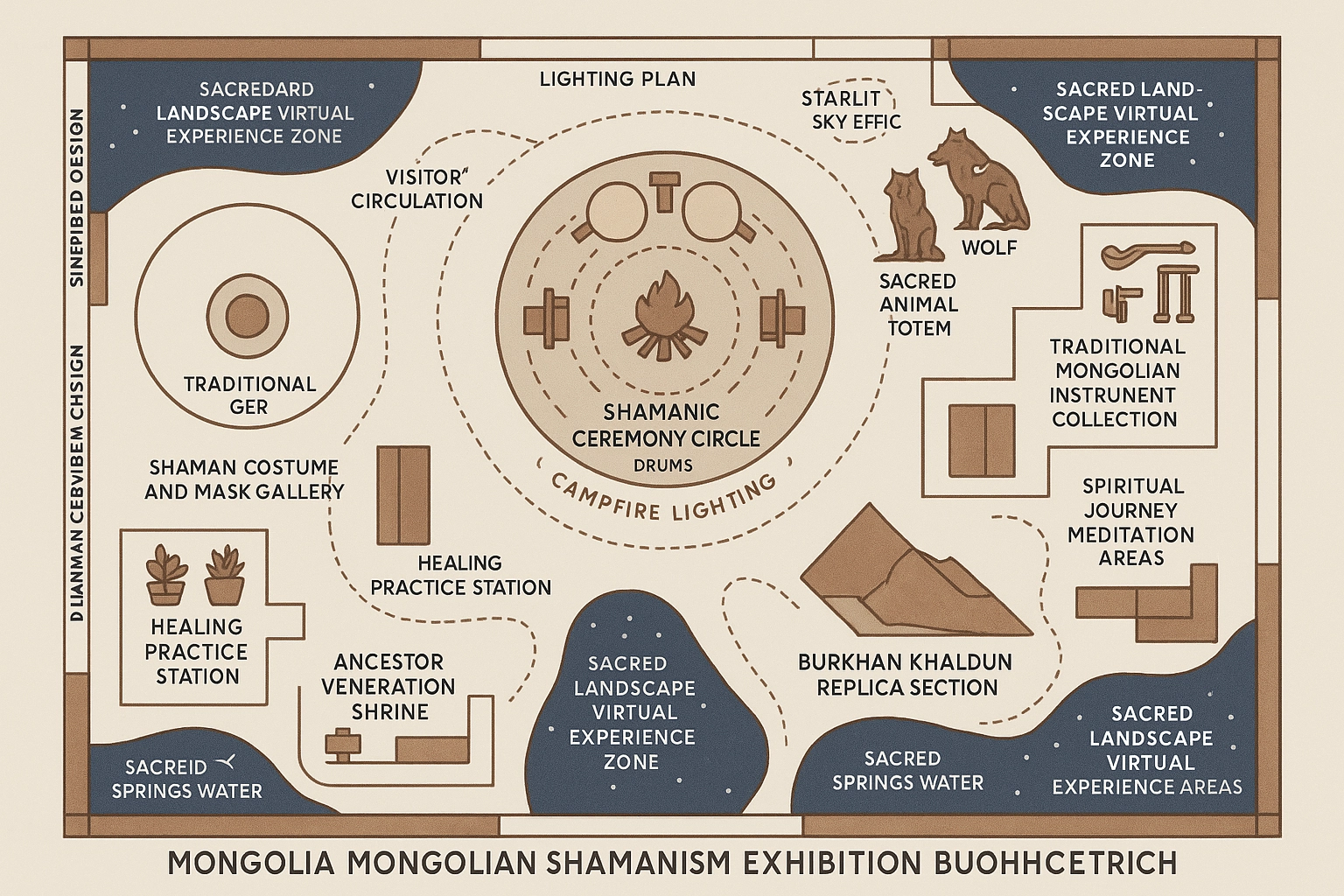 Exhibición de Chamanismo Mongol