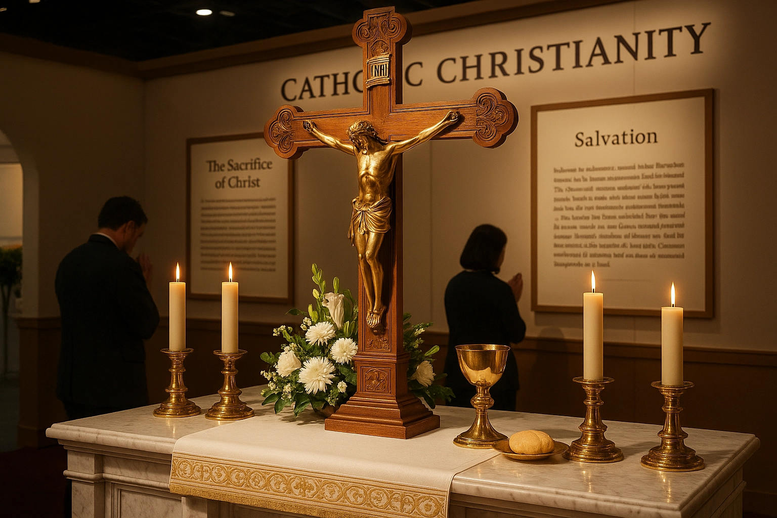 Catholic Christianity Exhibition Floor Plan